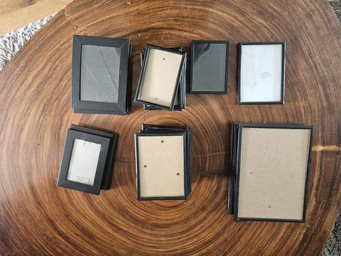 Diverse maten Lijsten met zwart omlijst, Huis en Inrichting, Woonaccessoires | Lijsten, Gebruikt, Minder dan 50 cm, Minder dan 50 cm