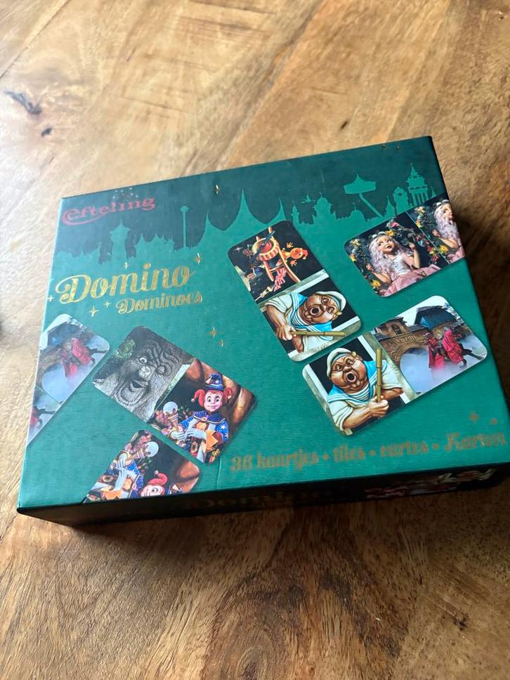 Efteling Domino - Leuk Spel!, Hobby en Vrije tijd, Gezelschapsspellen | Bordspellen, Zo goed als nieuw, Een of twee spelers, Ophalen of Verzenden