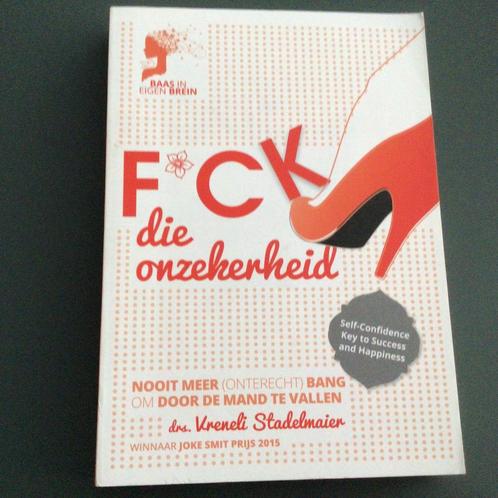 Vreneli Stadelmaier - F*ck die onzekerheid, Boeken, Advies, Hulp en Training, Zo goed als nieuw, Ophalen of Verzenden