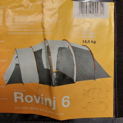 6 persoons tent, Caravans en Kamperen, Tenten, Zo goed als nieuw, Ophalen