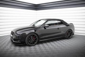 Race Voorlip sideskirt diffuser - Audi A5 S-Line S5 07-11 beschikbaar voor biedingen