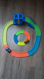Magic Tracks Crash Racebaan Set, Ophalen, Zo goed als nieuw, Racebaan, Zelf te bouwen