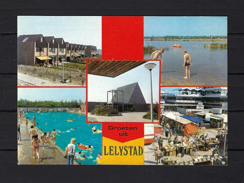 602 Groeten uit Lelystad, Ophalen of Verzenden, Gelopen, Flevoland