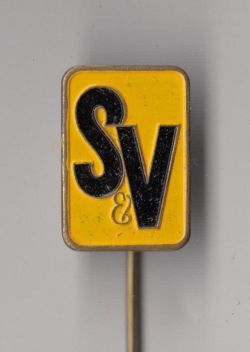 S&V Smit en Visser Grondverzet speldje, Verzamelen, Speldjes, Pins en Buttons, Gebruikt, Speldje of Pin, Overige onderwerpen, Ophalen of Verzenden