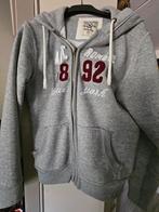 Abercrombie hoodie met rits, Maat 42/44 (L), Ophalen of Verzenden, Zo goed als nieuw, Grijs
