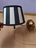 Wandlamp messing, Ophalen of Verzenden, Zo goed als nieuw, Overige materialen, Minder dan 50 cm