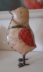 Beeld vogel van scrap metal - Metal bird - sloopmetaal, Ophalen of Verzenden, Gebruikt