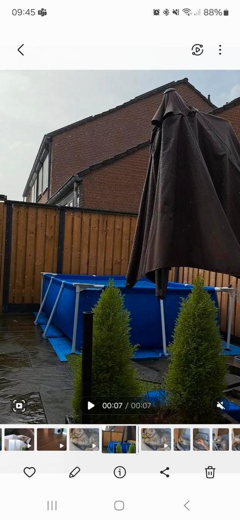 Zwembad 3 x 4  met alles erop en eraan., Tuin en Terras, Zwembad-toebehoren, Zo goed als nieuw, Ophalen
