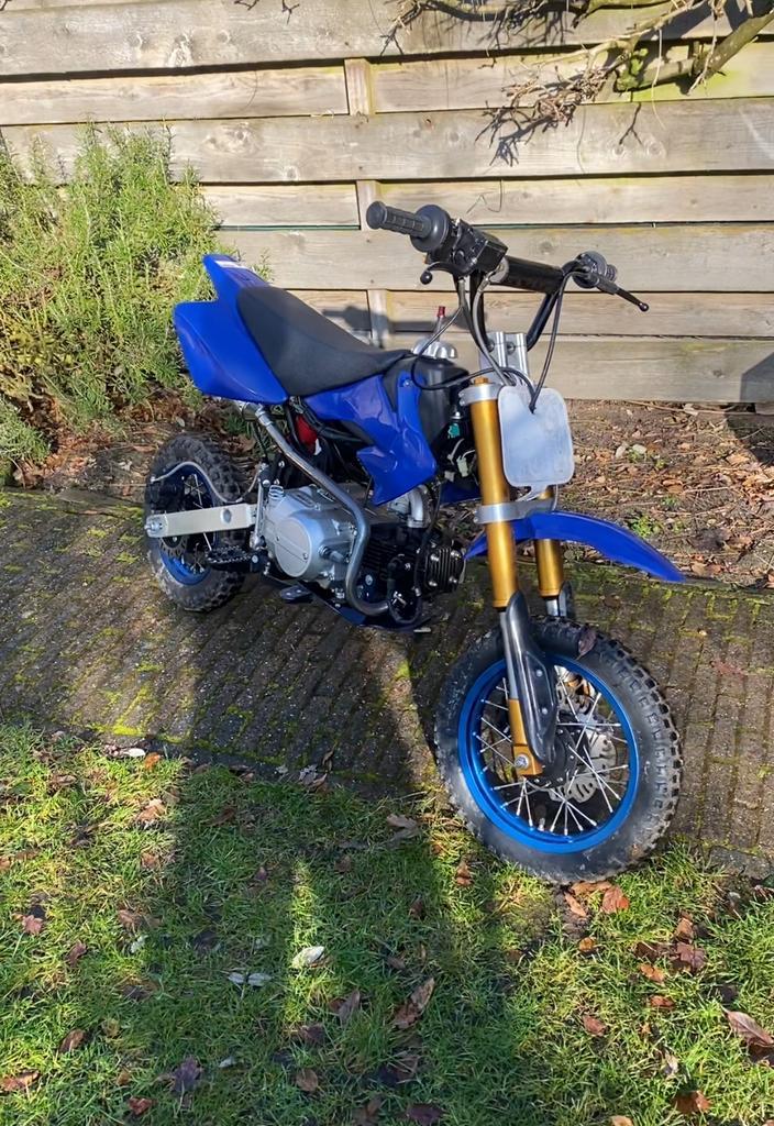 Crossmotor/crosser 125cc pitbike, Fietsen en Brommers, Minibikes, Midibikes en Pitbikes, Zo goed als nieuw, Pitbike, Ophalen