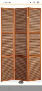 Bamboe Kamerscherm - 3 Panelen - 200cm Hoog, Huis en Inrichting, Woonaccessoires | Kamerschermen, Ophalen, Zo goed als nieuw