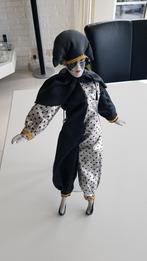 Pierrot op standaard. Zwart, zilver met wit. Euro 10,00, Ophalen, Gebruikt, Overige typen