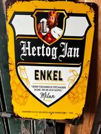 Hertog Jan 20 x 30 cm vintage, Ophalen of Verzenden, Zo goed als nieuw, Reclamebord