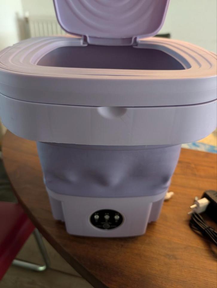 Opvouwbare Mini Wasmachine - 2.5 Liter, Witgoed en Apparatuur, Wasmachines, Nieuw, Minder dan 4 kg, Minder dan 85 cm, Ophalen of Verzenden