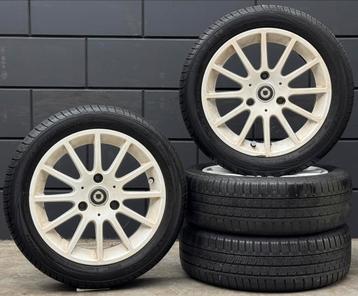 Originele 15 inch Smart ForTwo 3x112 Breedset 155/60 175/55 beschikbaar voor biedingen