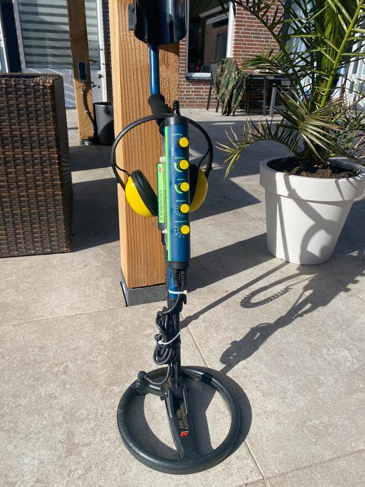 Minelab Excalibur II onderwaterdetector, Hobby en Vrije tijd, Metaaldetectors, Gebruikt, Minelab, Discriminatie metaaldetectie