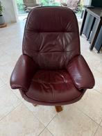 Stoel, Huis en Inrichting, Stoelen, Gebruikt, Leer, Ophalen of Verzenden, Eén