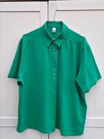 Vintage blouse, maat 42/XL - groen - vlot & leuk - 90's, ., Maat 42/44 (L), Ophalen of Verzenden, Gedragen