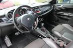 Alfa Romeo Giulietta 1.4 T Turbo Sportiva TCT Automaat - XEN, Gebruikt, Zwart, 4 cilinders, Leder en Stof