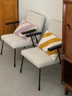 Gispen fauteuil 1401, opnieuw professioneel bekleed, Huis en Inrichting, Ophalen, Zo goed als nieuw, Stof, 50 tot 75 cm