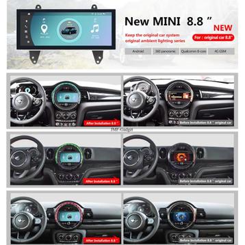 Mini F54 F55 F56 F60 Android 13 CarPlay Navigatie Scherm beschikbaar voor biedingen