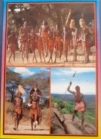 Kenia Masai, Verzamelen, Ansichtkaarten | Themakaarten, Gelopen, 1960 tot 1980, Ophalen of Verzenden, Cultuur en Media