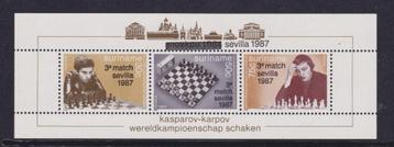 TSS Kavel 260053 Suriname PF  minr blok 46 schaken beschikbaar voor biedingen