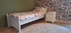 Kinderbed 90x200 cm wit, Ophalen, 85 tot 100 cm, Zo goed als nieuw, Matras