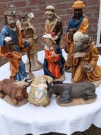 kerstbeelden/groep 50cm groot,9 stuks,binnen/buiten, Diversen, Kerst, Ophalen