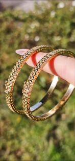 18k gouden 🇲🇦 Marokkaanse armband / bangles 19.5 gram, Ophalen of Verzenden, Zo goed als nieuw, Nvt, Dame