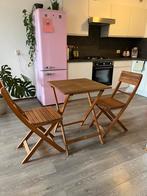 Bistroset, Tuin en Terras, Tuinsets en Loungesets, Ophalen, Zo goed als nieuw, 2 zitplaatsen