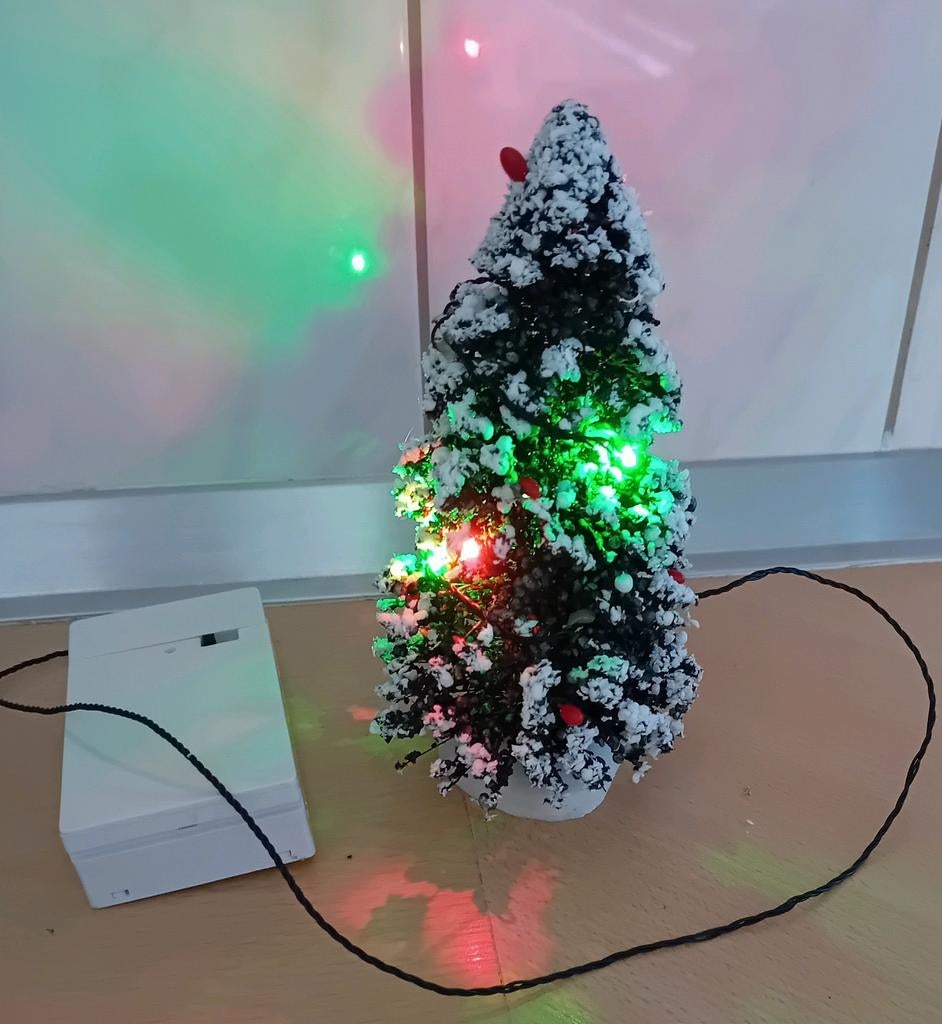 Leuke verlichte kerstboom voor Kerstboom, twinkelend, Ophalen of Verzenden