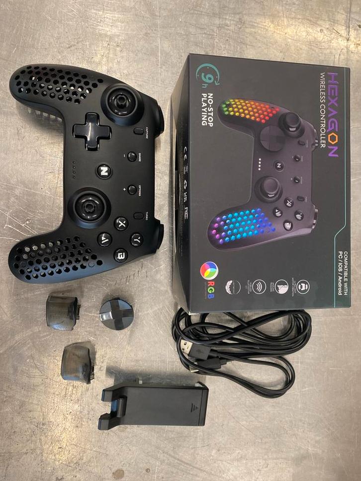 Hexagon Draadloze Controller - Nieuw, Computers en Software, Joysticks, Nieuw, Verzenden