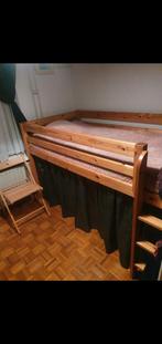 Stevige half hoogslaper(matras mag erbij), Kinderen en Baby's, Kinderkamer | Stapelbedden en Hoogslapers, Ophalen of Verzenden