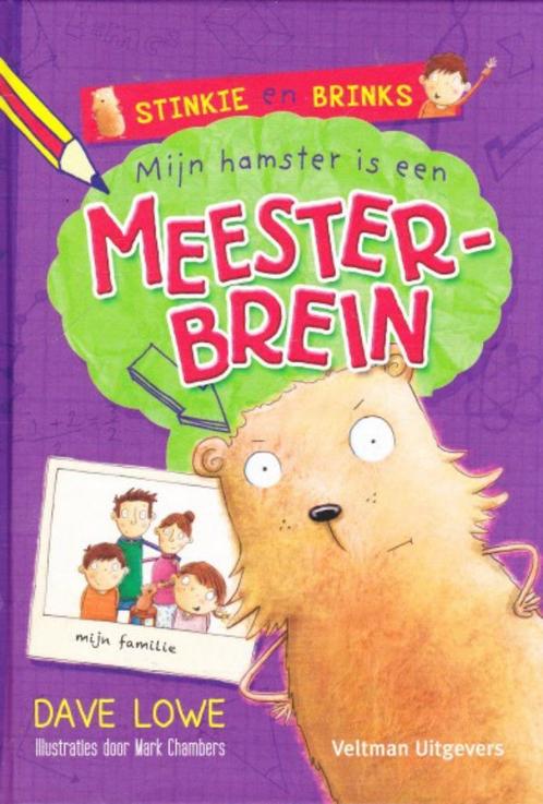 MIJN HAMSTER IS EEN MEESTERBREIN - Dave Lowe, Boeken, Kinderboeken | Jeugd | onder 10 jaar, Gelezen, Verzenden