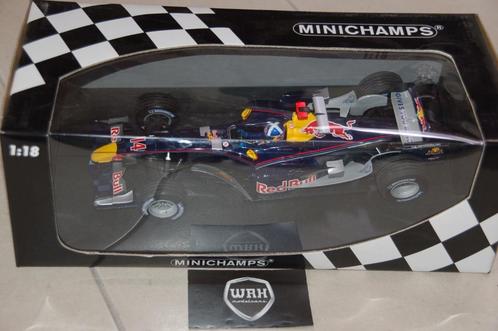 1:18 RED BULL RB1 COULTHARD F1 Minichamps WRH, Hobby en Vrije tijd, Modelauto's | 1:18, Zo goed als nieuw, Auto, MiniChamps, Verzenden