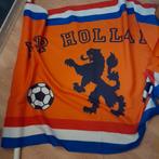 Voetbal Holland vlag met stok bijna gratis, Diversen, Vlaggen en Wimpels, Zo goed als nieuw, Ophalen