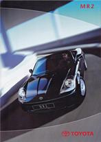 Brochure Toyota MR2 11-2000 NEDERLAND, Boeken, Toyota, Nieuw, Ophalen of Verzenden, Toyota