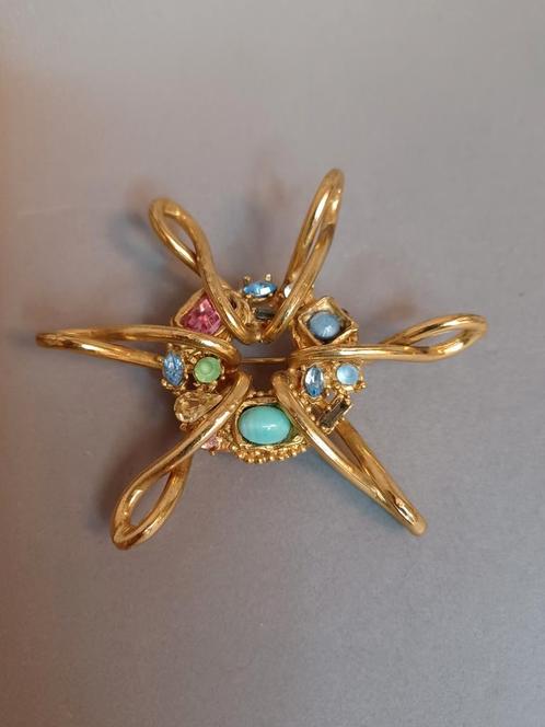 Christian Lacroix vintage broche 1990, Sieraden, Tassen en Uiterlijk, Antieke sieraden, Broche, Overige materialen, Ophalen of Verzenden