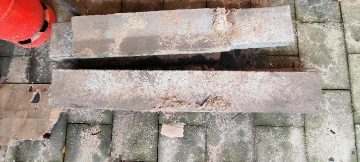 Bestrating, Tuin en Terras, Tegels en Klinkers, Gebruikt, Overige typen, Beton, 10 m² of meer, Ophalen