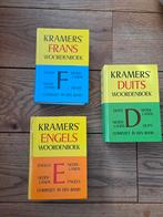 KRAMERS Woordenboeken Frans Engels Duits, Ophalen of Verzenden, Zo goed als nieuw, Duits