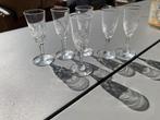 6 borrelglaasjes, Antiek en Kunst, Antiek | Glas en Kristal, Ophalen of Verzenden