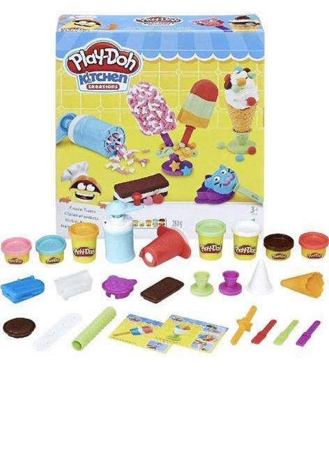 Play-doh ijsjes(compleet met doos) met twee potjes klei, Kinderen en Baby's, Speelgoed | Educatief en Creatief, Gebruikt, Ophalen of Verzenden