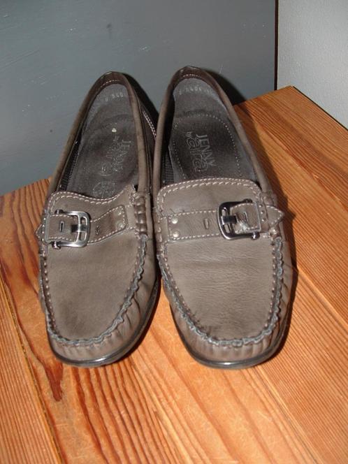 Jenny by Ara loafers instappers maat 5½ = 38½, wijdte G, Kleding | Dames, Schoenen, Zo goed als nieuw, Ballerina's, Bruin, Ophalen of Verzenden