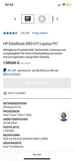 HP elitebook 600 G11 ultra i7 165u, Computers en Software, Hp, 2 tot 3 Ghz, Verzenden, Nieuw