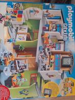 Playmobil 9453 grote school + 9455 extra lokaal COMPLEET, Ophalen of Verzenden, Zo goed als nieuw