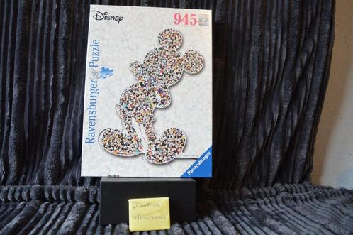 Mickey Mouse Silhouette - Ravensburger Puzzel  (Nieuw), Hobby en Vrije tijd, Denksport en Puzzels, Nieuw, Legpuzzel, 500 t/m 1500 stukjes