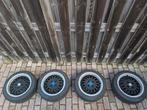 BBS RA 4x100 Velgen met Banden, Ophalen, Gebruikt, 15 inch, Banden en Velgen