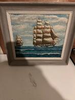 Schilderij, Ophalen of Verzenden, Gebruikt, Zeilboot, Overige typen