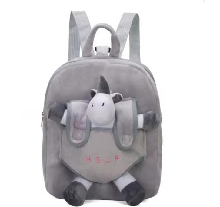 Kinderrugtas Unicorn - Rugzak met Knuffel, Peuters, kleuters, Sieraden, Tassen en Uiterlijk, Tassen | Rugtassen, Nieuw, Overige merken