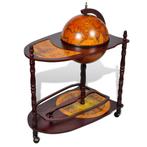 Wereldbol kar minibar mini bar globebar GRATIS VERZENDEN!, Verzenden, Nieuw